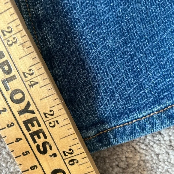 LOFT Kick Flare Crop Jeans with Braided Patch Pockets Size 27/4 NWT - Picture 10 of 10